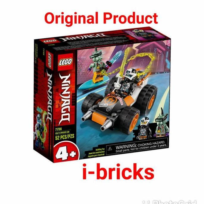 Lego Ninjago 71706 Cole's Speeder Car (TERBAIK) (TERBARU) (TERMURAH)