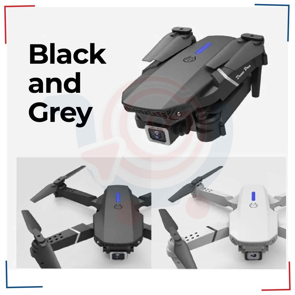 Drone E88Pro 4K Ultra Hd Foldable Drone Lipat Single Camera