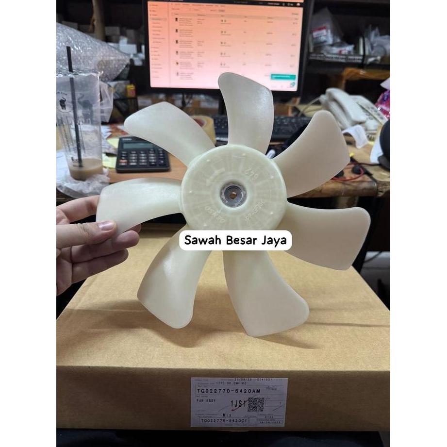 Cooling Fan - Daun Baling 7 Kipas Ac Condensor Kondensor Honda Brio 2013-2014 . Mobilio . Freed 2009