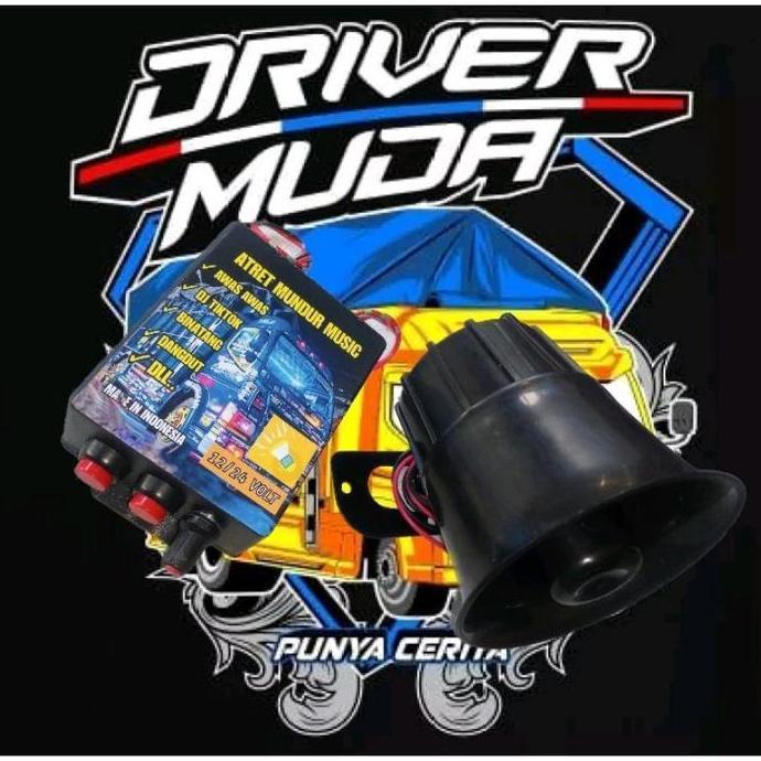 Thebest- alaram mundur / truk / alarm mundur / atret mundur suara 12/24v