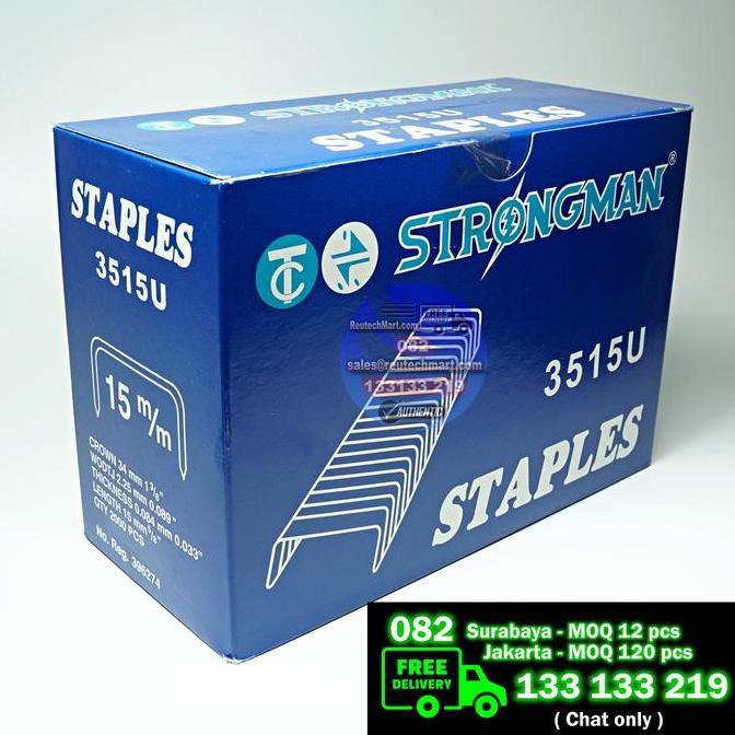 Herefarm88 - Isi Staples Karton Strongman 3515 Staples Strongman 3515U