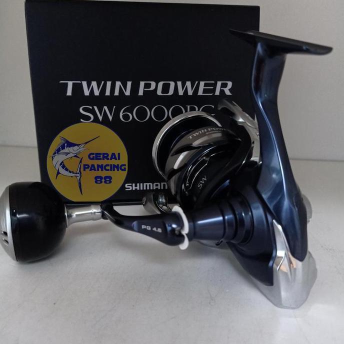 BEBAS ONGKIR - Reel Shimano twin power 2021 Sw 6000PG