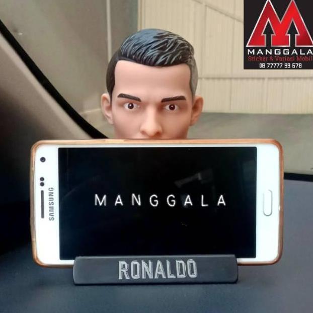 Thebest- Boneka Pajangan Goyang Bobble Head Dashboard Mobil Ronaldo Juventus