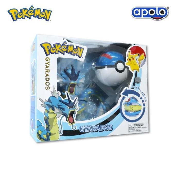 Pokemon Ball Gyarados Figure Apolo - Mainan Action Figure (TERBAIK) (TERBARU) (TERMURAH)