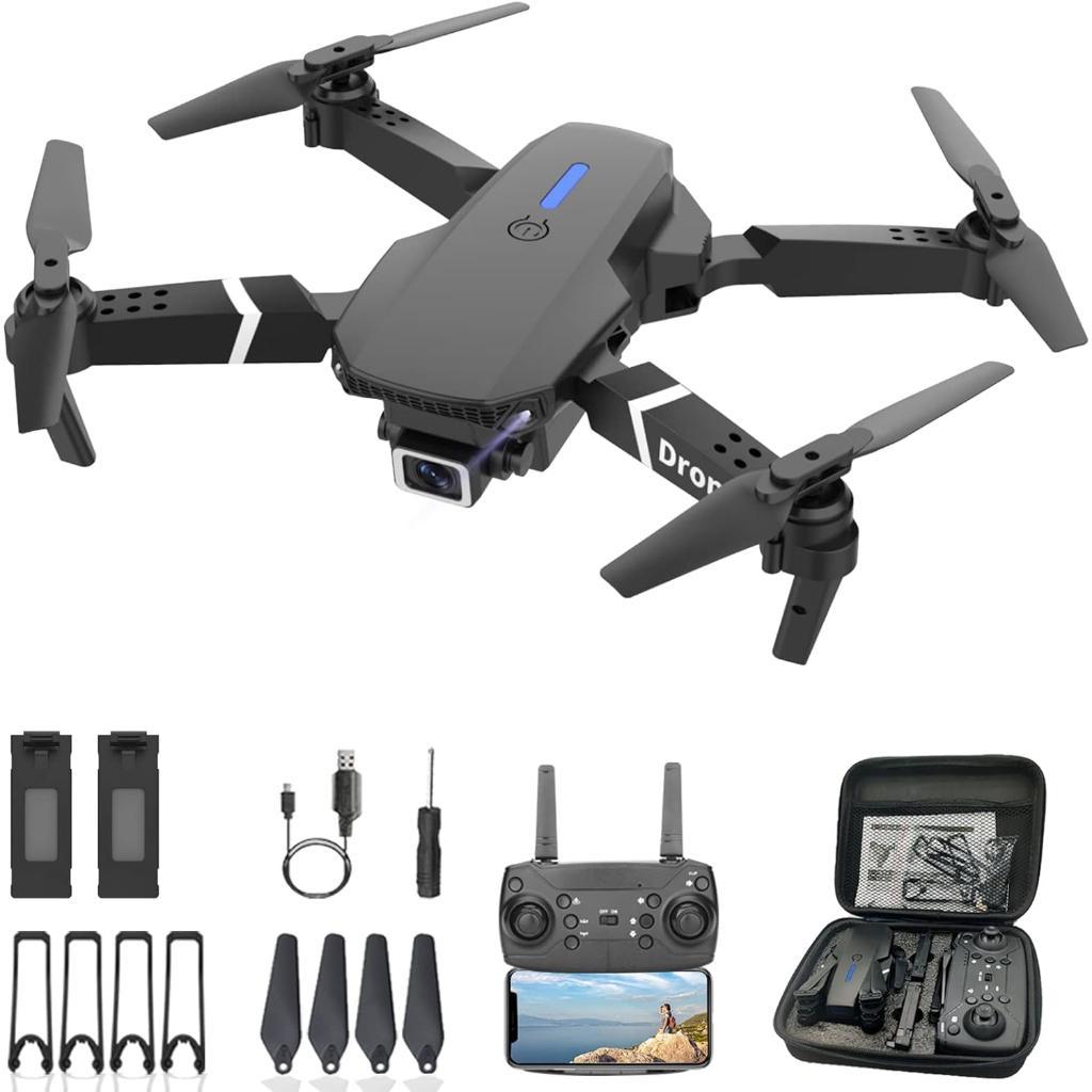 UpgradeDji Drone E99 Pro Anti Tabrak Kamera Jarak Jauh Dengan Dual Kamera Hd Drone Wifi Fpv Kamera D
