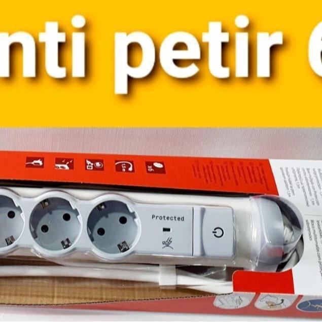 STOP KONTAK 6LB/ SURGE PROTECTED/MULTI OUTLET ANTI PETIR/694656