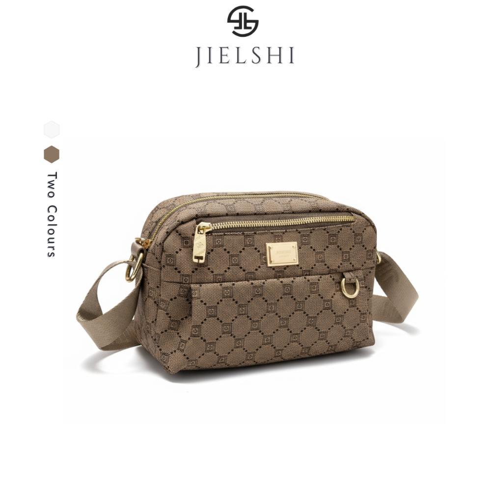 Jielshi Tas Selempang Wanita Naifa SC332-J #SL.418 Slingbag Cewek Bahan Kulit PU Leather Premium ter