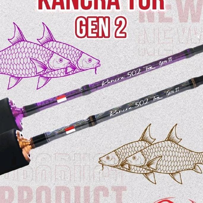 TERMURAH - Relix Nusantara Joran Kancra Tor Gen 2 | 2lbs & 5lbs Relix Nusantara Joran UL