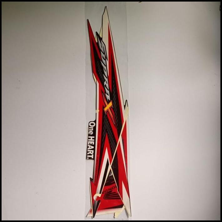 DISKON (ORI) STRIPING STICKER HONDA SUPRA X 125 R 2014 KUALITAS ORIGINAL 