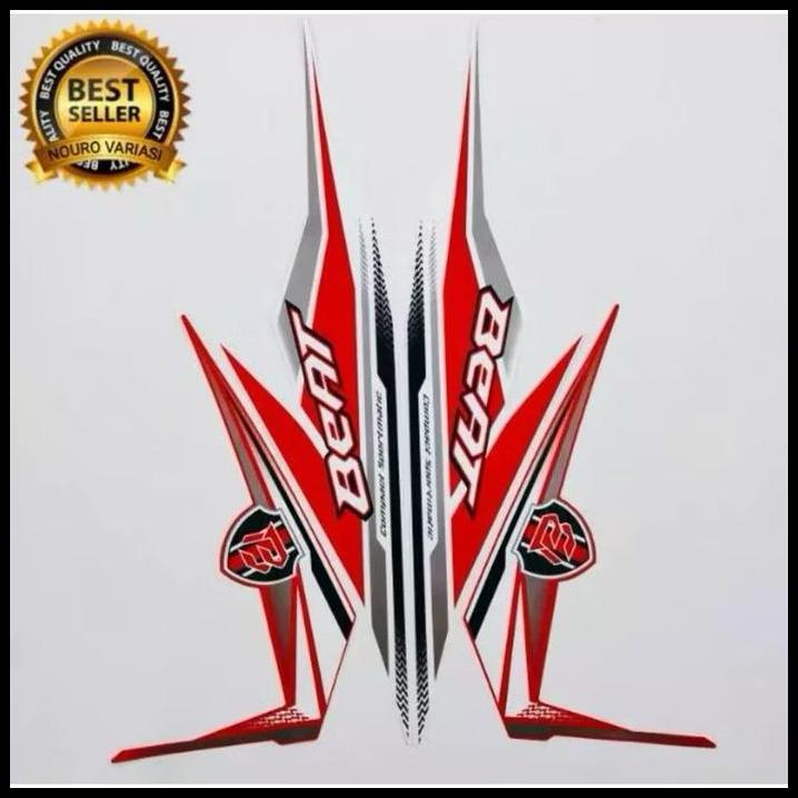 BEST DEAL (ORI) STIKER STRIPING HONDA BEAT FI 2019 ESP CBS  ORIGINAL PABRIK MOTOR MOTORCYCLE 