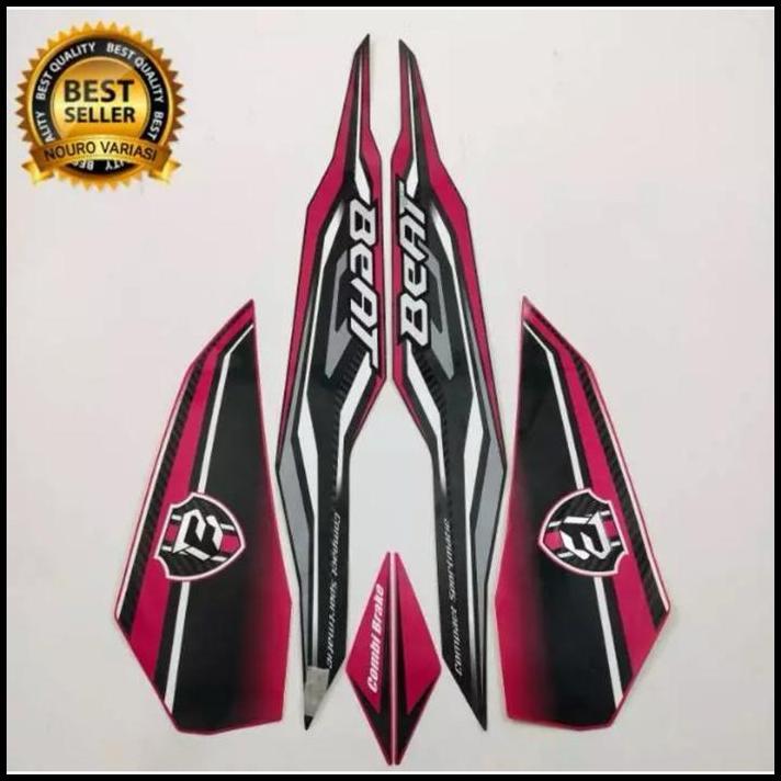 TERLARIS (ORI) STIKER STRIPING HONDA BEAT FI 2019 CBS ISS KUALITAS ORIGINAL PABRIK MOTOR MOTORCYCLE 