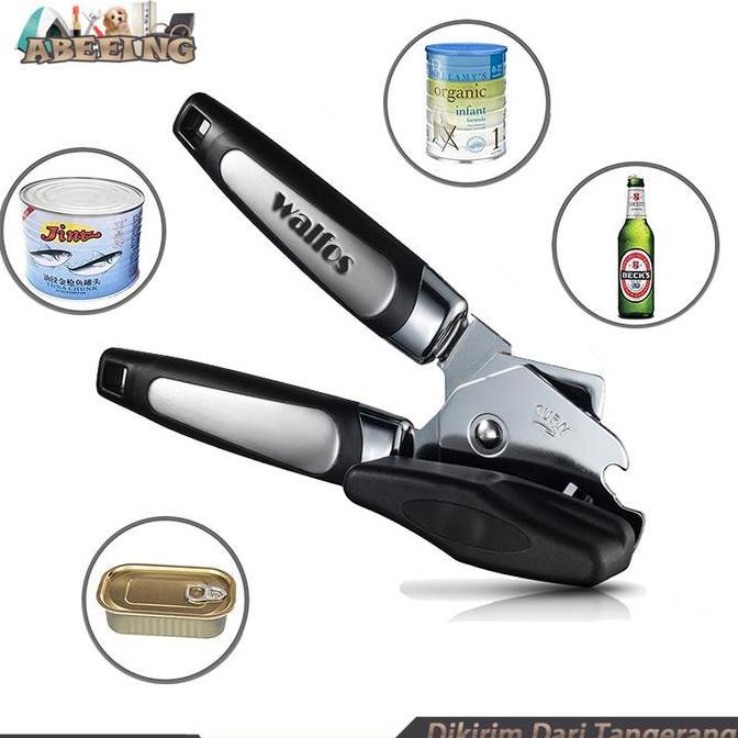 PUMERIA Can Opener Manual Alat Pembuka Kaleng Putar Susu Minuman Dan Kaleng