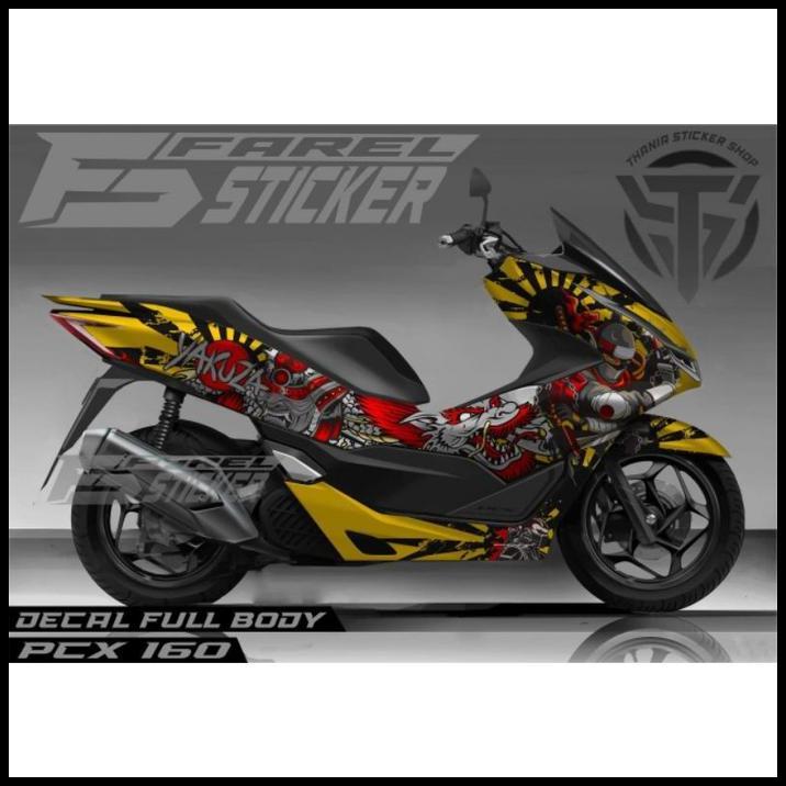DISKON DECAL HONDA PCX 160 ABS FULL BODY STICKER DECAL HONDA PCX 160 NEW 