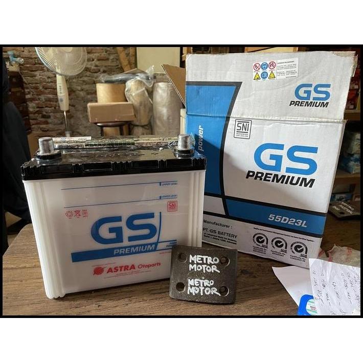 TERBARU AKI BASAH TOYOTA INNOVA BENSIN GS PREMIUM 55D23L