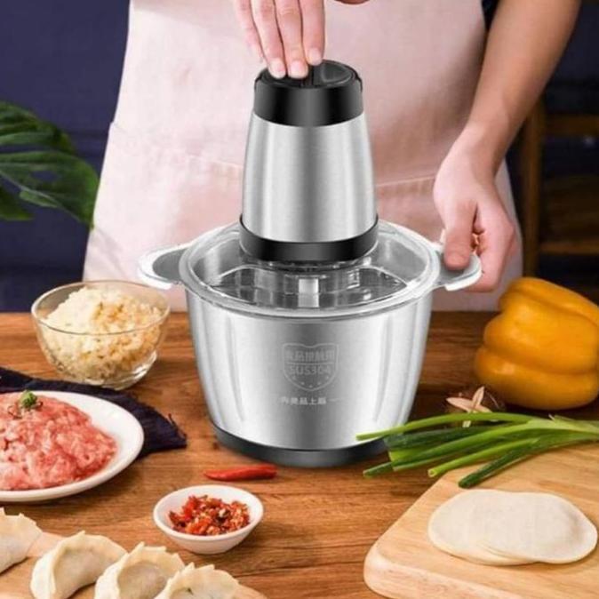 Blender Daging Stainless Steel Chopper
