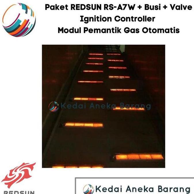Redsun Rs-A7W Ignition Controller 220V Ac Modul Pemantik Pematik Gas Lpg Kontroler Igniter Otomatis 