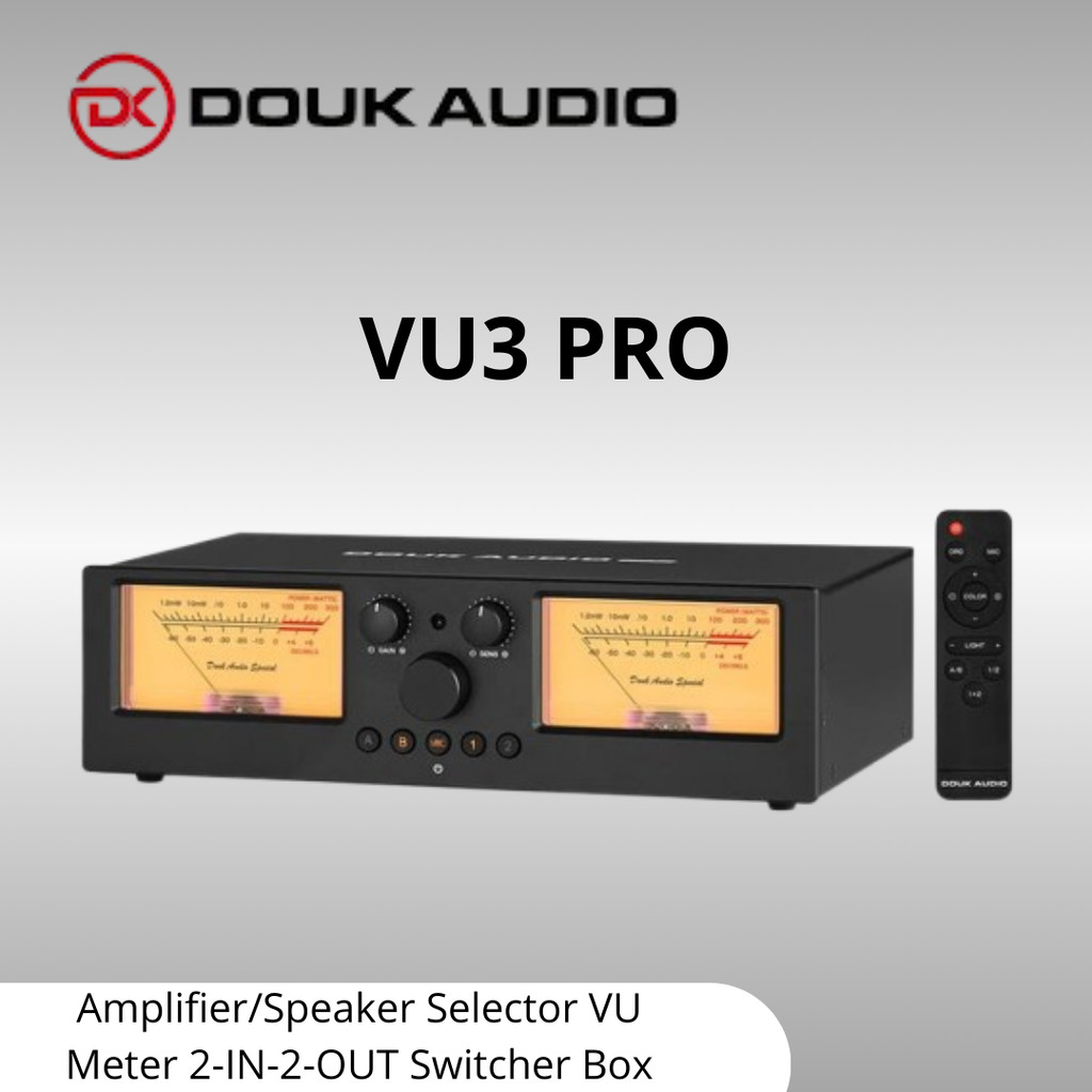 Douk Audio VU3PRO Amplifier With VU Meter