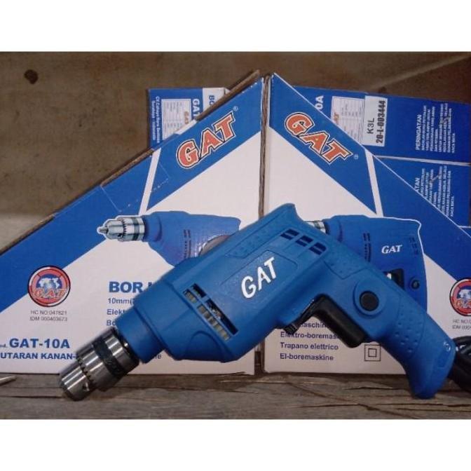 siap kirim] Mesin Bor Tangan 10mm GAT10A / Bor Listrik GAT 10-A 10mm / Bor 10mm GAT 10A