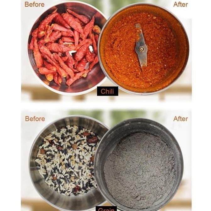 Spice Grinder Coffee Grinder Penggiling Bumbu Penggiling Kopi Elektrik