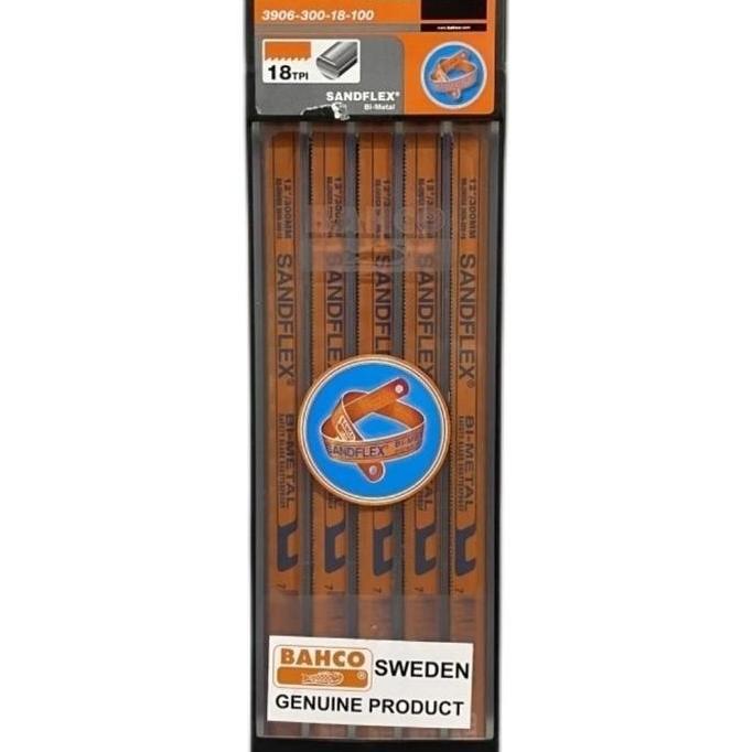 >>>>>] Mata Gergaji Besi Sandflex Bahco 18T / Mata Gergaji Sandflex