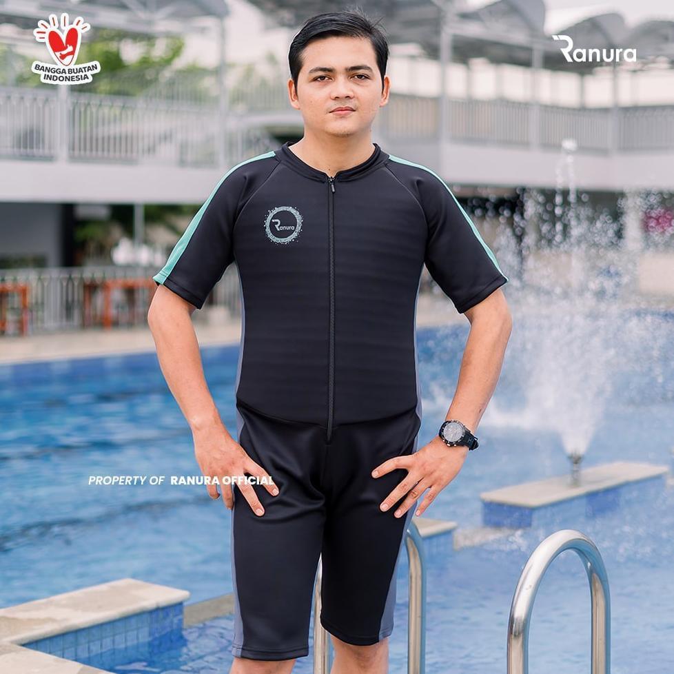 NEW PRODUCT Baju Renang Mengapung Pria Dewasa Ranura Male Alat Terapi Renang