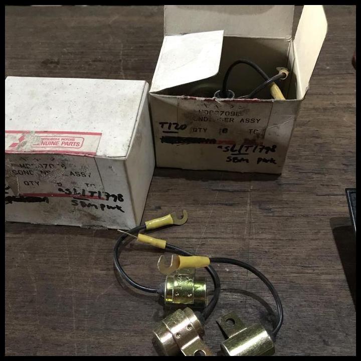DISKON KONDENSOR CONDENSOR MITSUBISHI COLT T120 LAMA OLD ORI MITSUBISHI 
