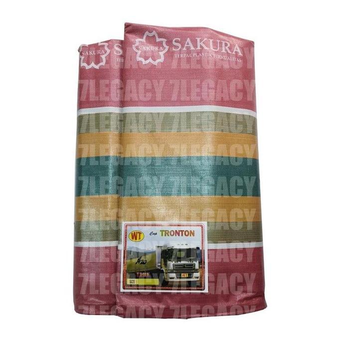 ] Terpal Plastik Super tebal A20 Truck 6*8Meter Terpal sakura