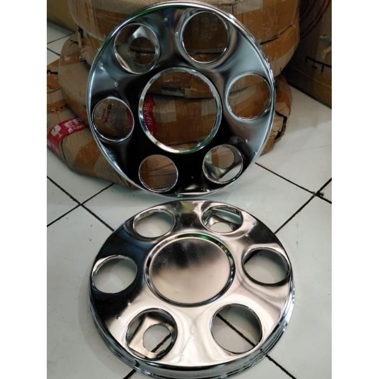 Wildop Ring Truk Lubang 6 Depan Crom