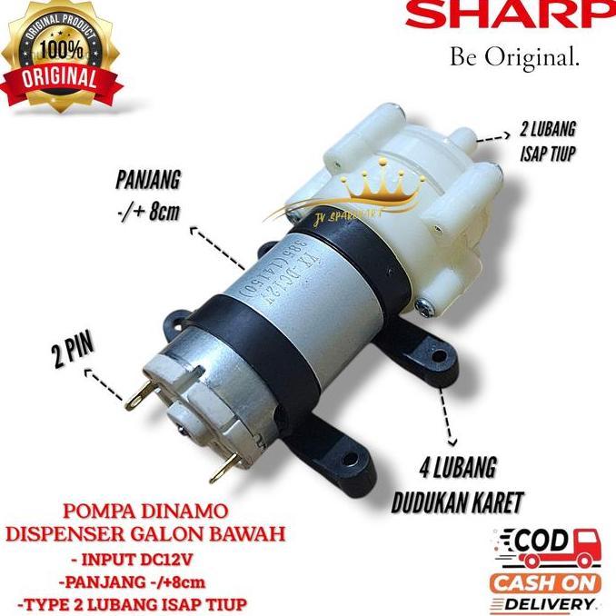 POMPA DISPENSER GALON BAWAH DISPENSER SHARP | DINAMO POMPA AIR DISPENSER SHARP RESTOCK