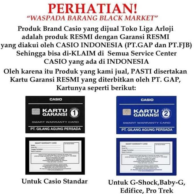 CASIO W-735H-8A2VDF - Jam Tangan Pria - Abuabu Putih W735H