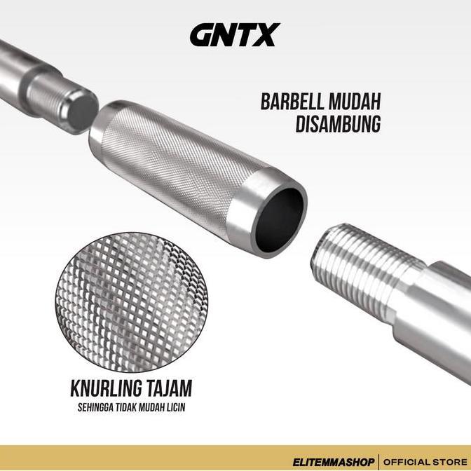 GENETIX FIT Chrome Dumbbell Set 50KG Alat Fitness Barbell Dumbbell, Dumbbell Set, Barbell Set, Dumbb