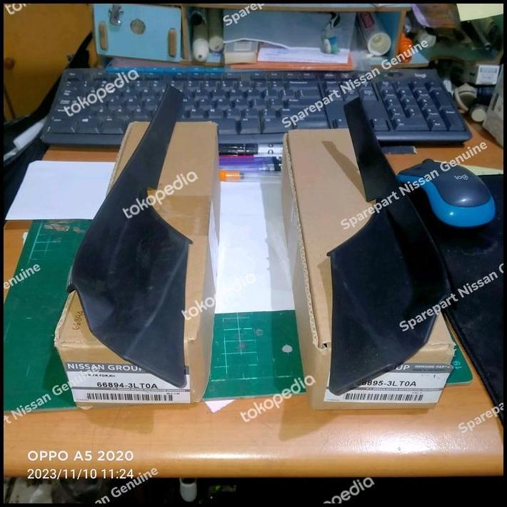 DISKON EVALIA M20 TUTUP PLASTIK KACA DEPAN COVER FINISHER COWL NISSAN 