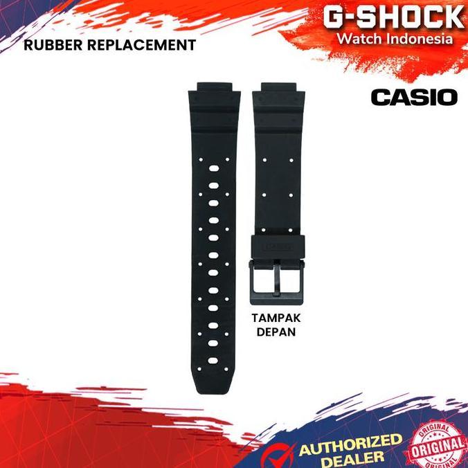 Rubber Tali Strap Karet Casio GShock W213 W 213 LW200 LDF51 AQ 180 WD
