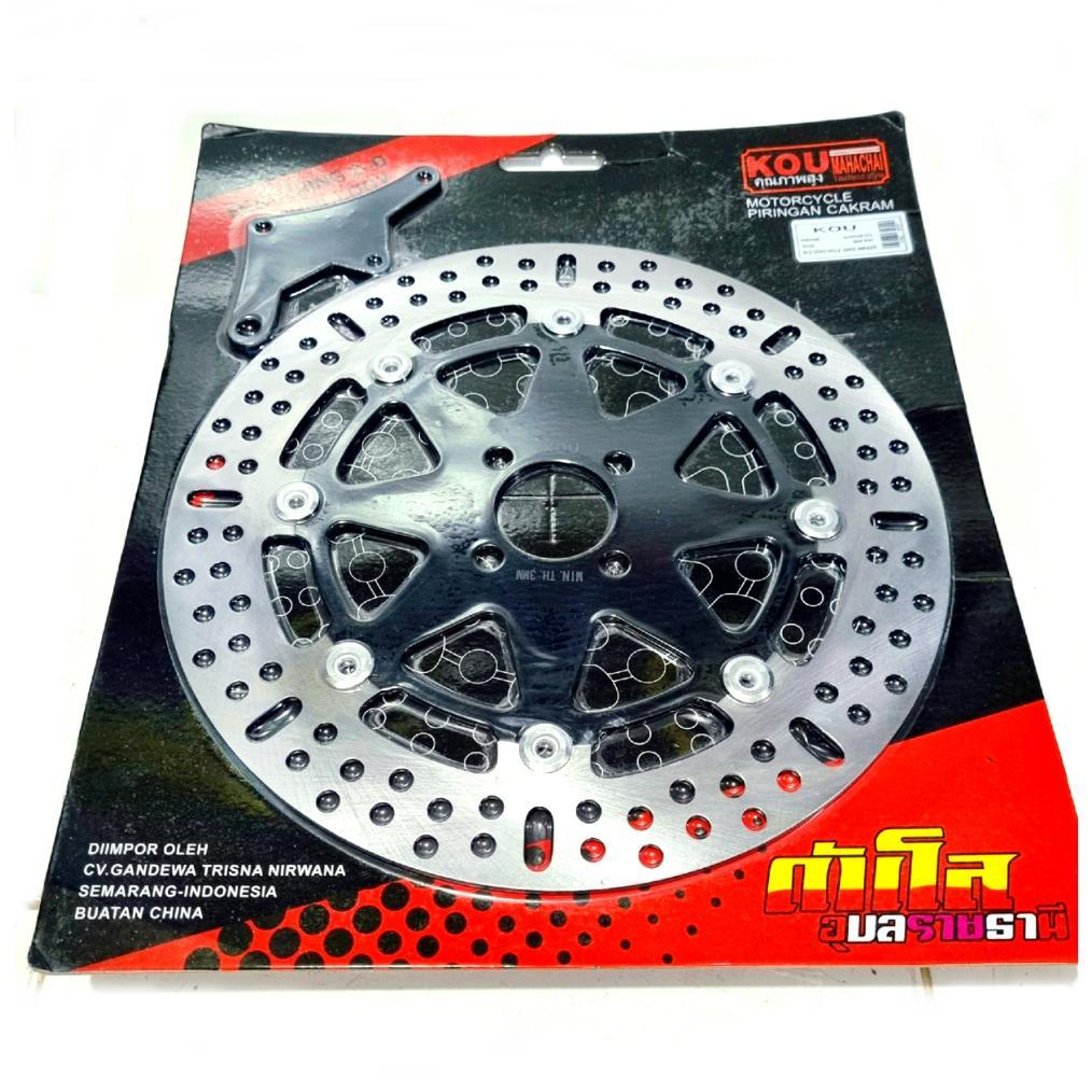 Piringan Cakram Besar Model PSM 300mm+Breket Shogun 125 / Smash