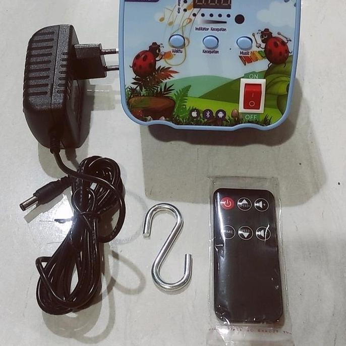 BLUETOOTH. AYUNAN ELEKTRIK BAYI. AYUNAN LISTRIK OTOMATIS. MESIN REMOTE DAN BLUETOOTH + ADAPTOR  TANP