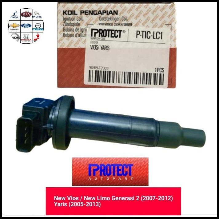 GRATIS ONGKIR COIL IGNITION KOIL TOYOTA NEW VIOS LIMO GEN 2 2007-2012 YARIS 2005-2013 PROTECT 
