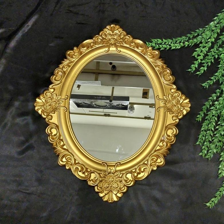 Cermin Gold Cermin Emas Cermin Silver Cermin Oval Cermin Klasik Cermin Vintage kaca oval turkiye tur