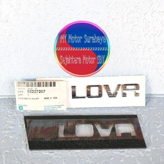 Promo Emblem LOVA Chevrolet Lova Diskon