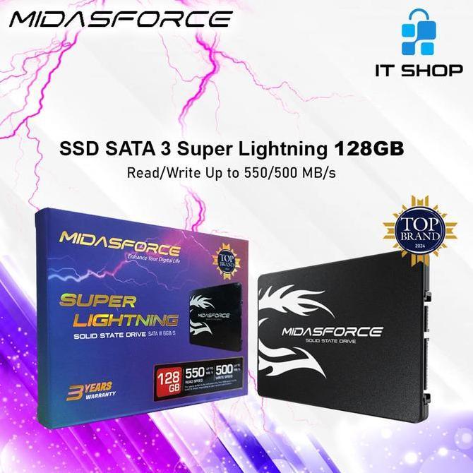 Midasforce SSD Superlightning 128GB storage