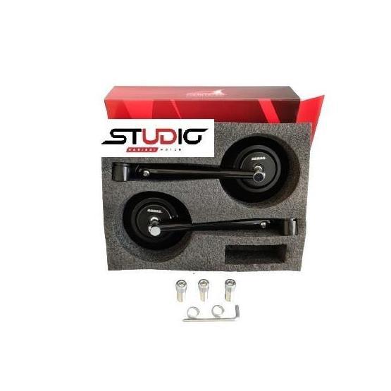 Promo BULAT CNC - Spion Bulat Retro Classic Klasik Jokowi Model Rizoma Spion Custom Bulat Cnc Nmax A