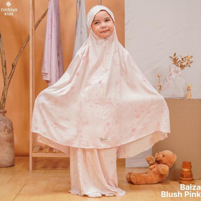 Tazbiya Mukena Anak Rayon Baiza Series I Mukena Anak Motif Tk Sd Smp Mukena Anak 414 Tahun Mukena Ra