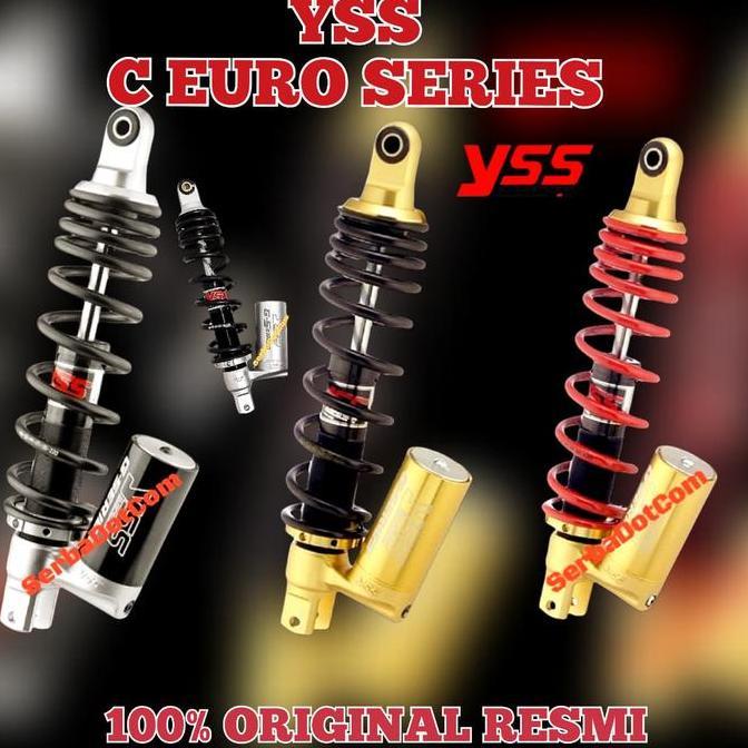 Promo SHOCK YSS C EURO ORIGINAL VARIO 125 VARIO 150 SCOOPY FI BLACK RED GOLD EDITION SERIES RESERVOI