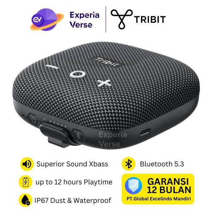 NEW TRIBIT STORMBOX MICRO 2 BLUETOOTH 5.3 USB-C PORTABLE SPEAKER BEST