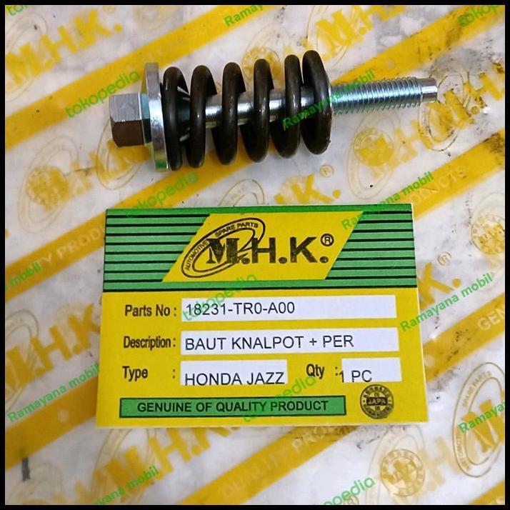 TERLARIS BAUT KNALPOT + PER , JAZZ GK5 