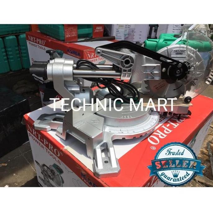 Spesial Miter Saw Nrt Ms 7190 Hd 7"/ Sliding Mesin Mitre Saw Nrt Pro Ms7190/