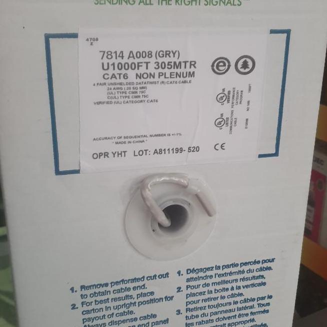Kabel Lan Belden Cat6 305Meter