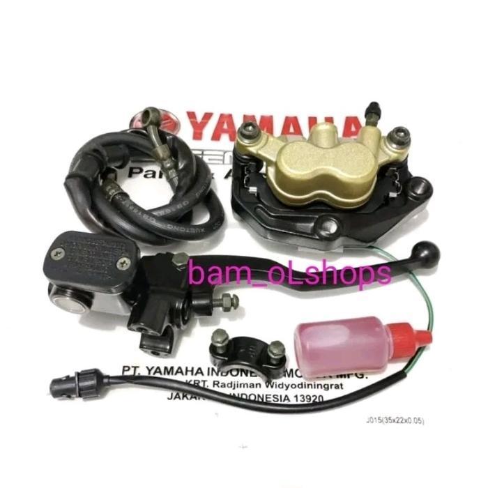 Minyak Rem+Selang Rem+Master Rem+Kaliper Depan Yamaha Fizr,  Crypton ,Alfa ,Jupiter Z Lamavega Z Lam