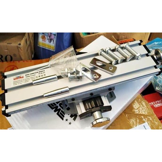 TERMURAH - WIPRO Ragum Cross Milling Bor Duduk Vise Adjustable