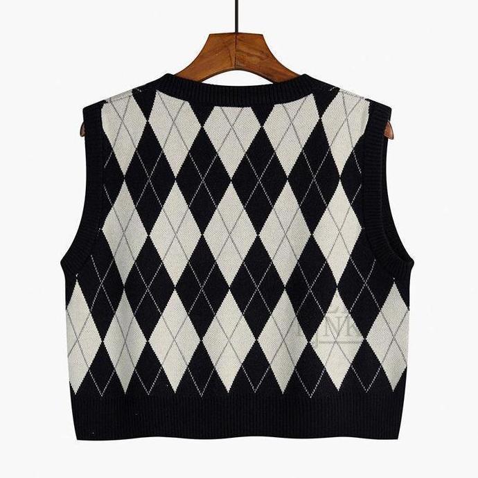 [ RedPink ] Rompi Baju Outter Mix Match Outfit Vest Casual Street Women Modern Kekinian Korean Style