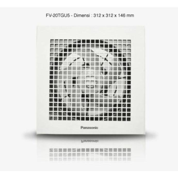 BEBAS ONGKIR - Kipas angin exhaust fan Panasonic 20TGU Ceiling Exhaust Fan / exhaust fan plafon 8 / 